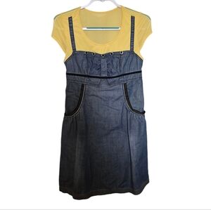 3/$15 Minion Dress With Rhinestones Size Small